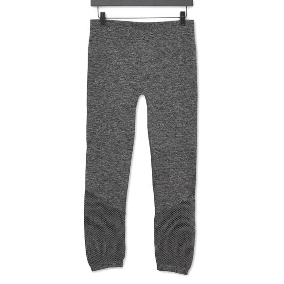 Xersion Leggings - Womens Large - Charcoal Gray Mesh Panel High Rise Leggings - Picture 1 of 5